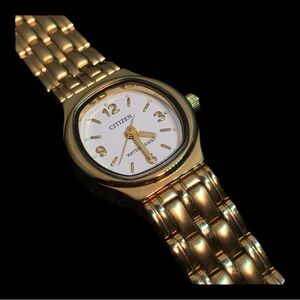 Citizen Woman’s white face quartz watch